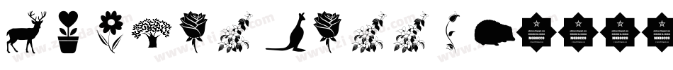 Nature Green字体转换